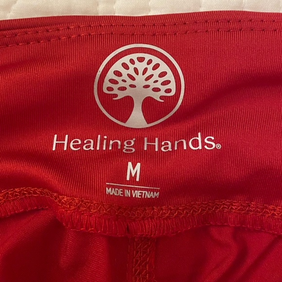 Healing Hands cargo scrub bottoms - red - Picture 2 of 2